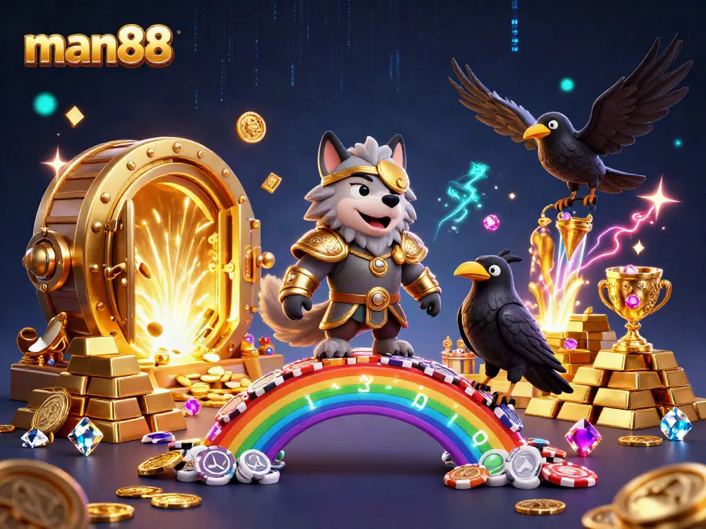 Experience thrilling gaming at man88 with golden treasures and mystical elements.