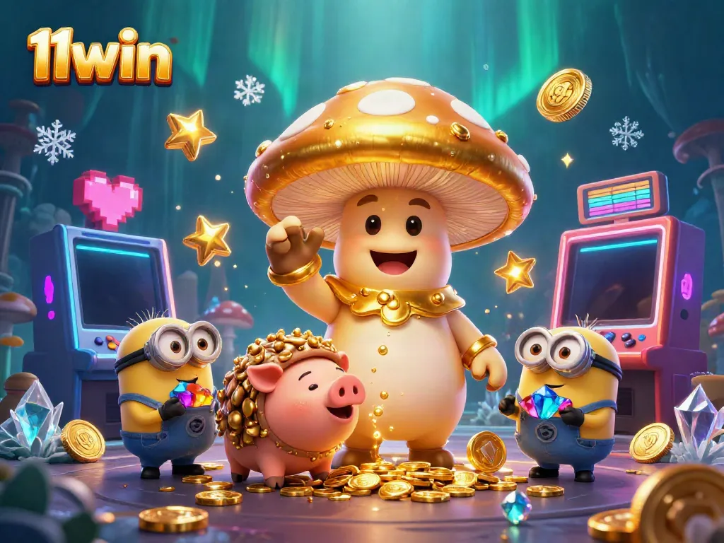 Witness the enchanting power of the 11win wizard transforming treasures and magic in a vibrant casino setting.