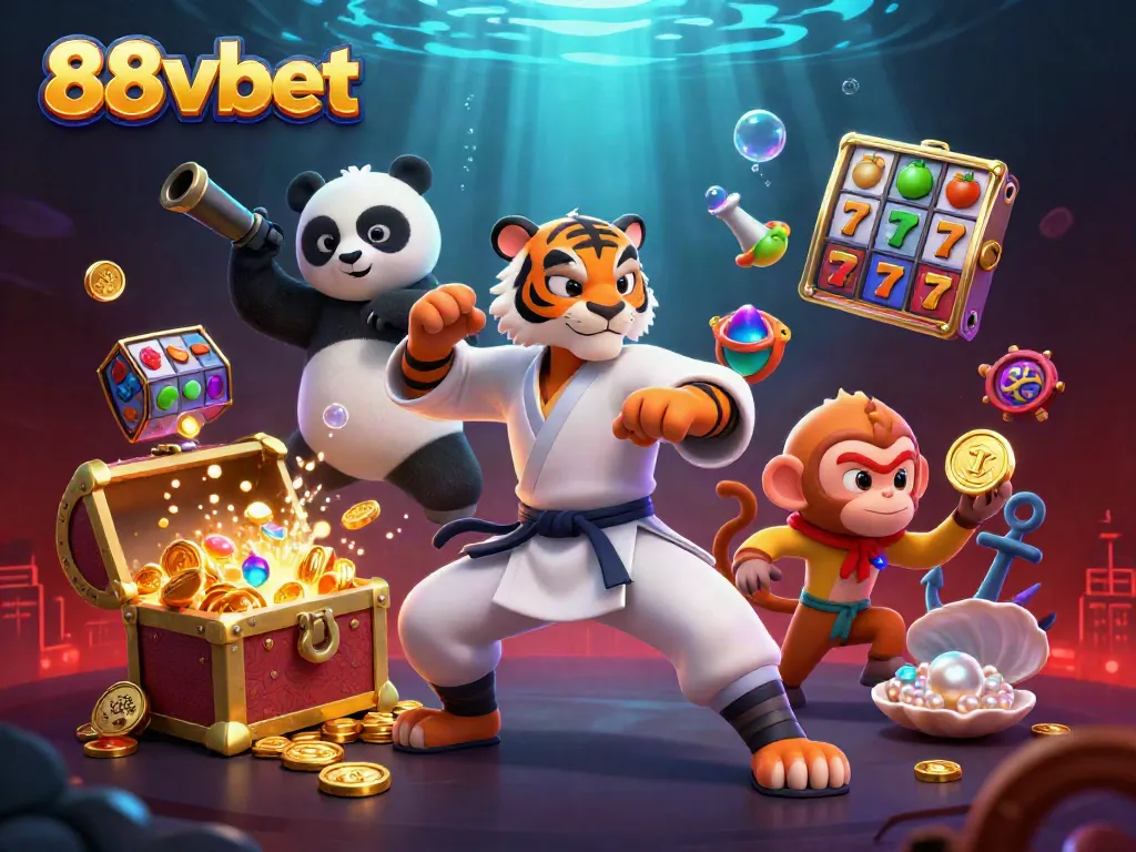 Experience immersive gameplay with 88vbet's captivating slot games and dynamic characters.