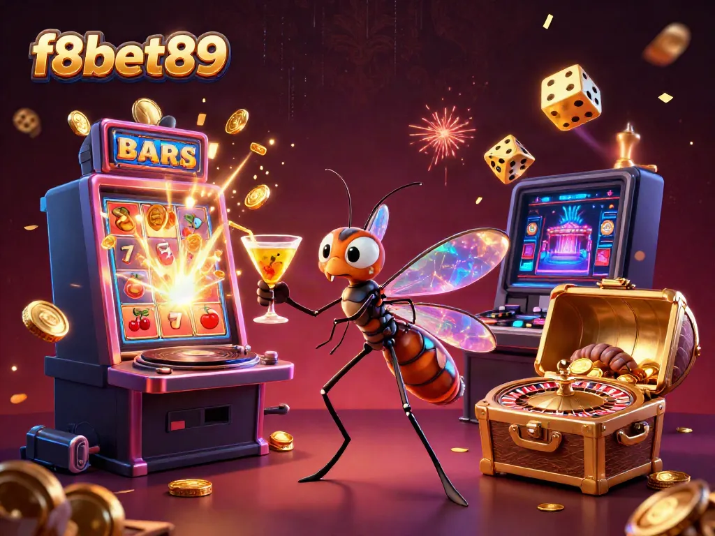 Experience vibrant casino excitement with f8bet89 as characters come to life in a dynamic scene.