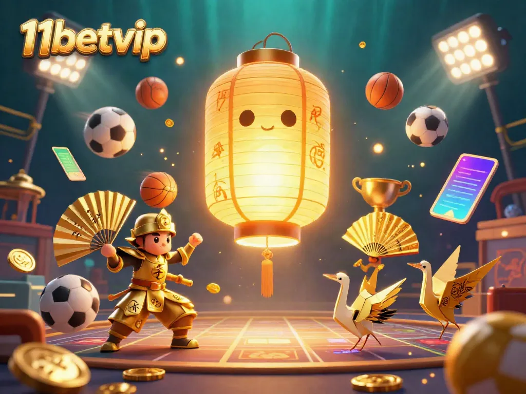 Experience thrilling action at 11betvip with golden spirit, paper warriors, and dynamic sports elements.