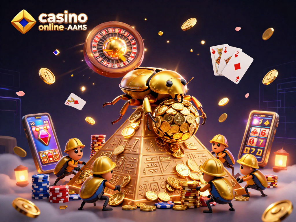 Gioca nel casino online non AAMS con emozionanti simboli e luci brillante.