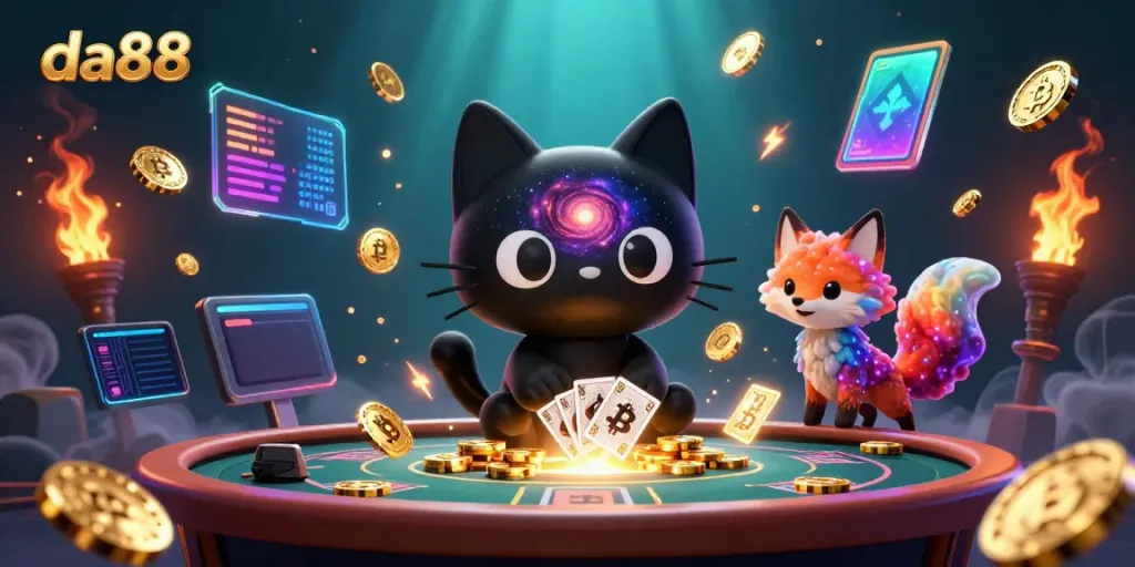 Experience thrilling wins at da88 with the cosmic casino's captivating creatures and vibrant gaming elements.